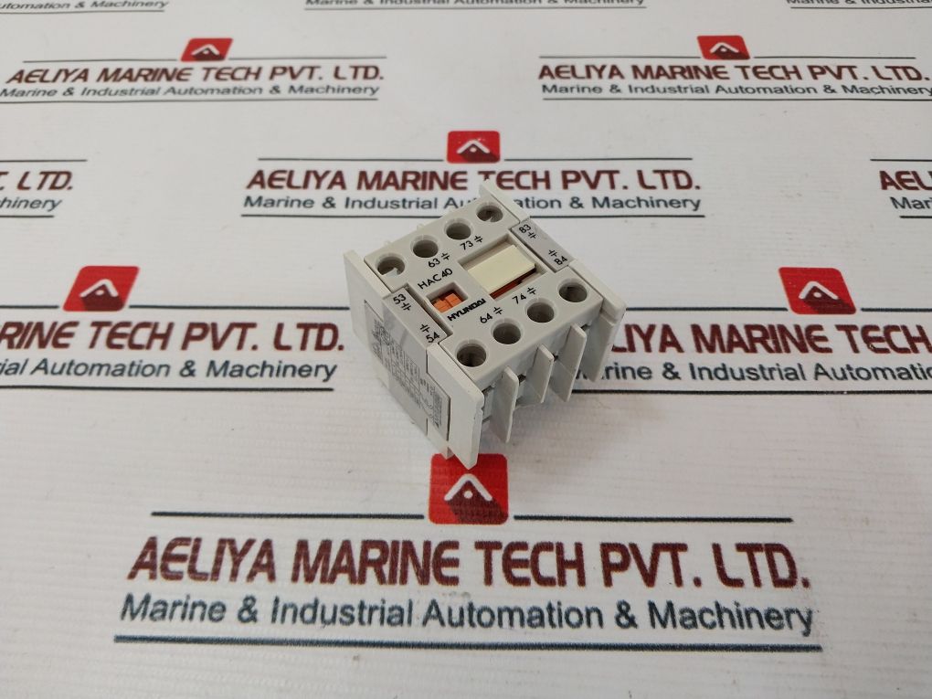Hyundai Hac 40 Auxiliary Contact Block 16A 750V