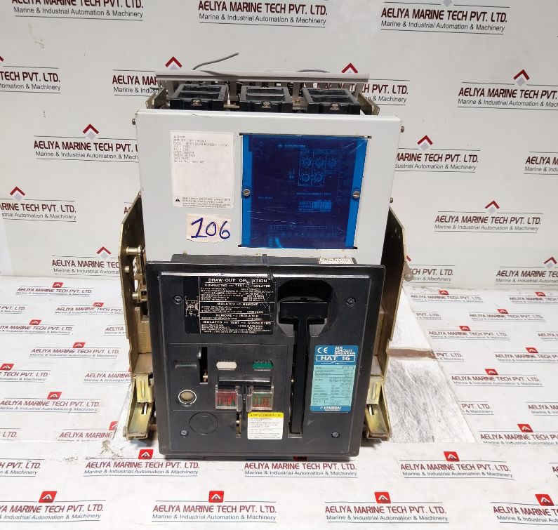 Hyundai Hat 16 3 Poles Air Circuit Breaker 1600A 690Vac 50/60Hz