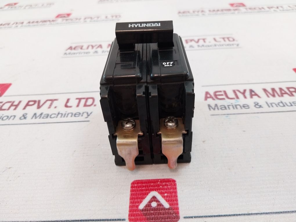 Hyundai Hbd-52D Molded Case Circuit Breaker 2P 20A 