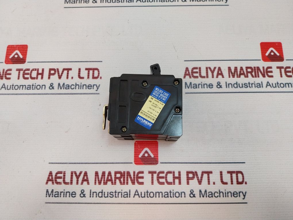 Hyundai Hbd-52D Molded Case Circuit Breaker Ksc8321 2P