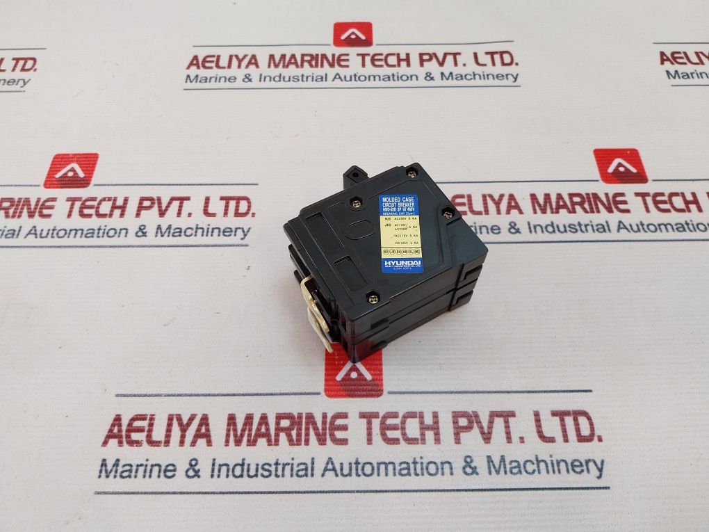 Hyundai Hbd-52D Molded Case Circuit Breaker Ksc8321 2P