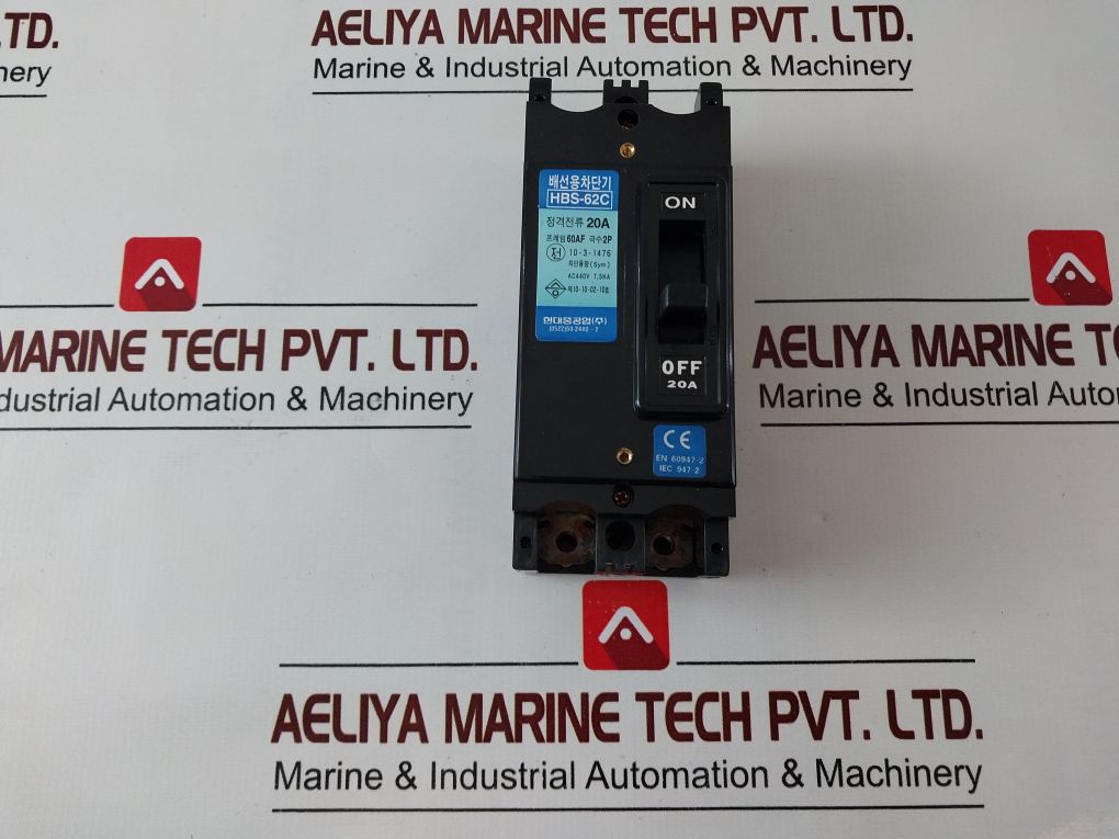 Hyundai Hbs-62C Circuit Breaker 20A