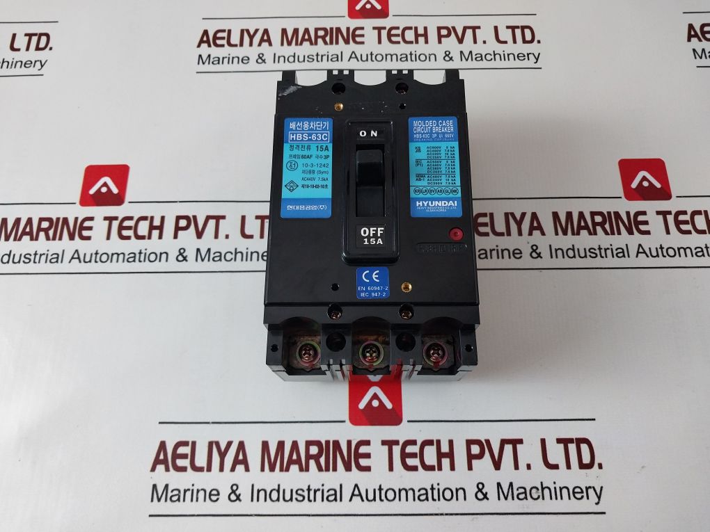 Hyundai Hbs-63C Circuit Breaker 15A