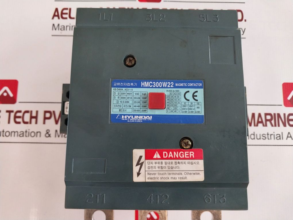 Hyundai Hmc300W22 Magnetic Contactor