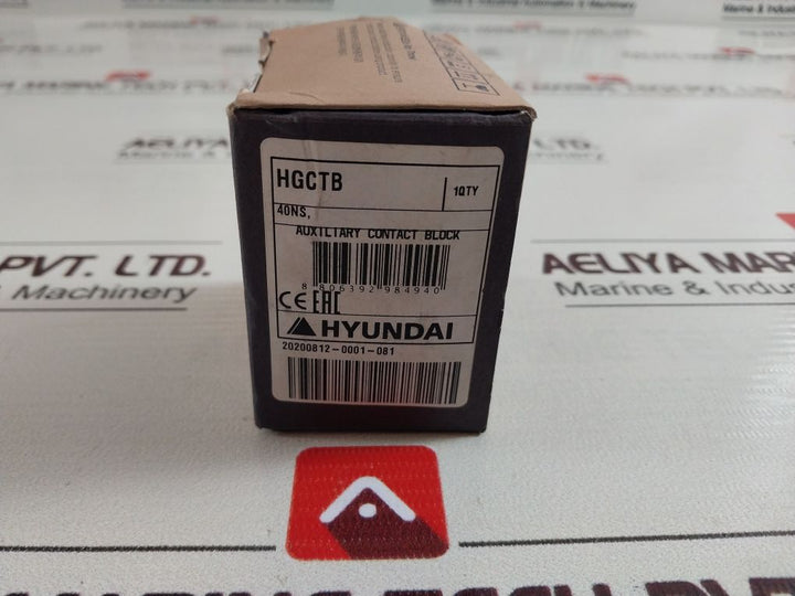 Hyundai Hgc Tb 40 Auxiliary Contact Block