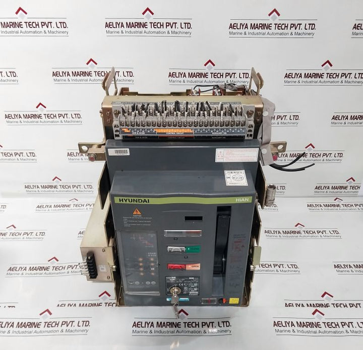 Hyundai Hian 08 Air Circuit Breaker 3 Poles 800A 1000V 50/60Hz
