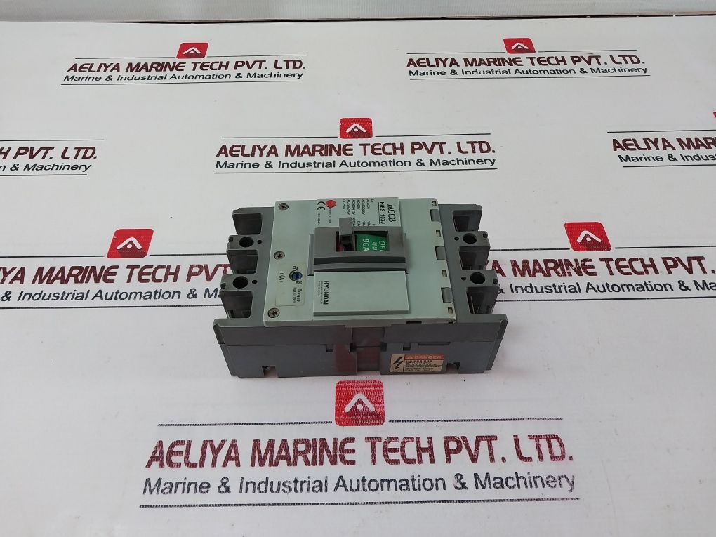 Hyundai Hibs 103J Molded Case Circuit Breaker 80A
