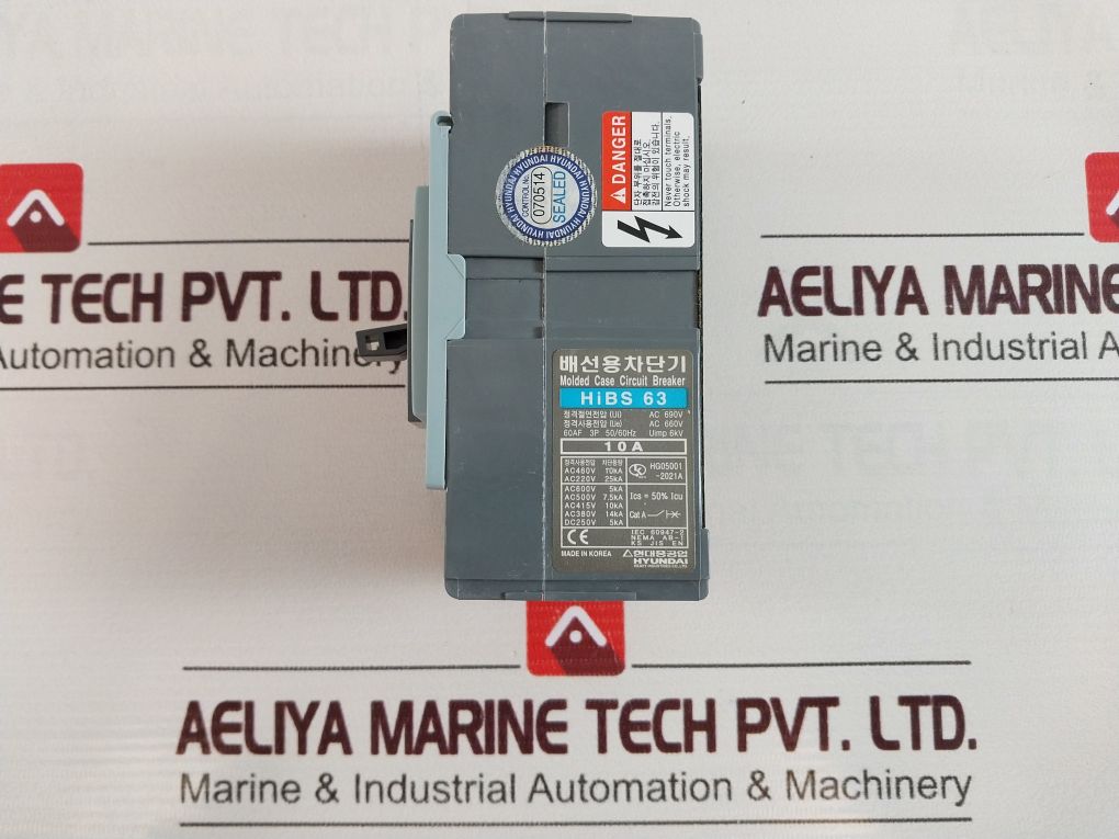 Hyundai Hibs 63 Molded Case Circuit Breaker