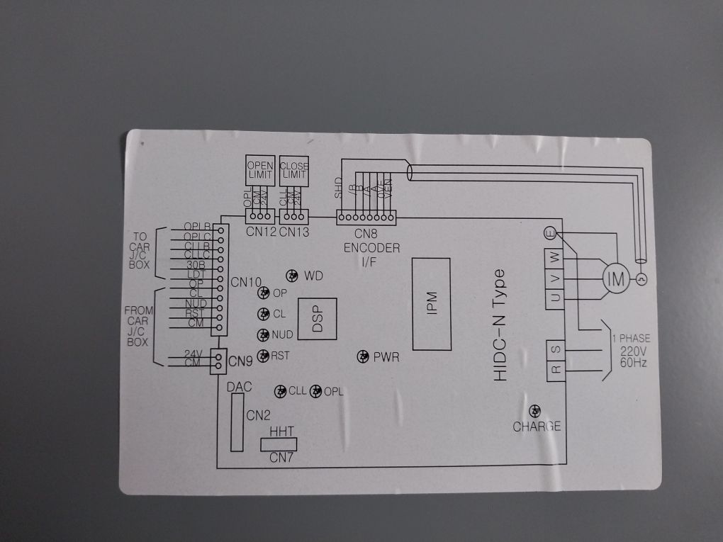 Hyundai Hidc-n4 Elevator Door Controller Set