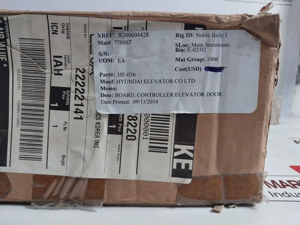 Hyundai Hidc-n4 Elevator Door Controller Set