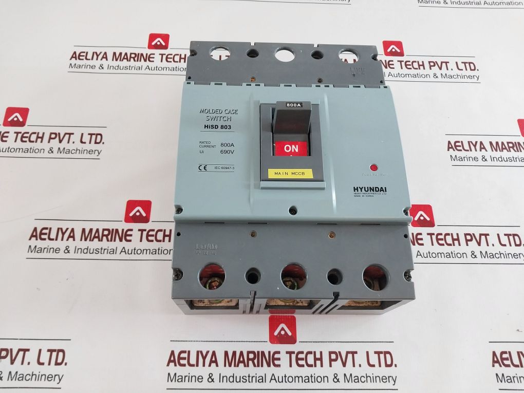 Hyundai Hisd 803 Molded Case Circuit Breaker
