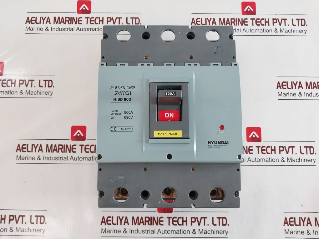 Hyundai Hisd 803 Molded Case Circuit Breaker