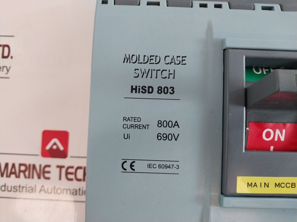 Hyundai Hisd 803 Molded Case Circuit Breaker