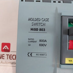 Hyundai Hisd 803 Molded Case Circuit Breaker
