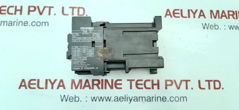 Hyundai Hmc15 G10 Contactor Relay