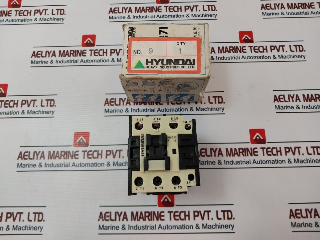 Hyundai Hmc 37 W10 Magnetic Contactor Ks C4504 110V 60Hz