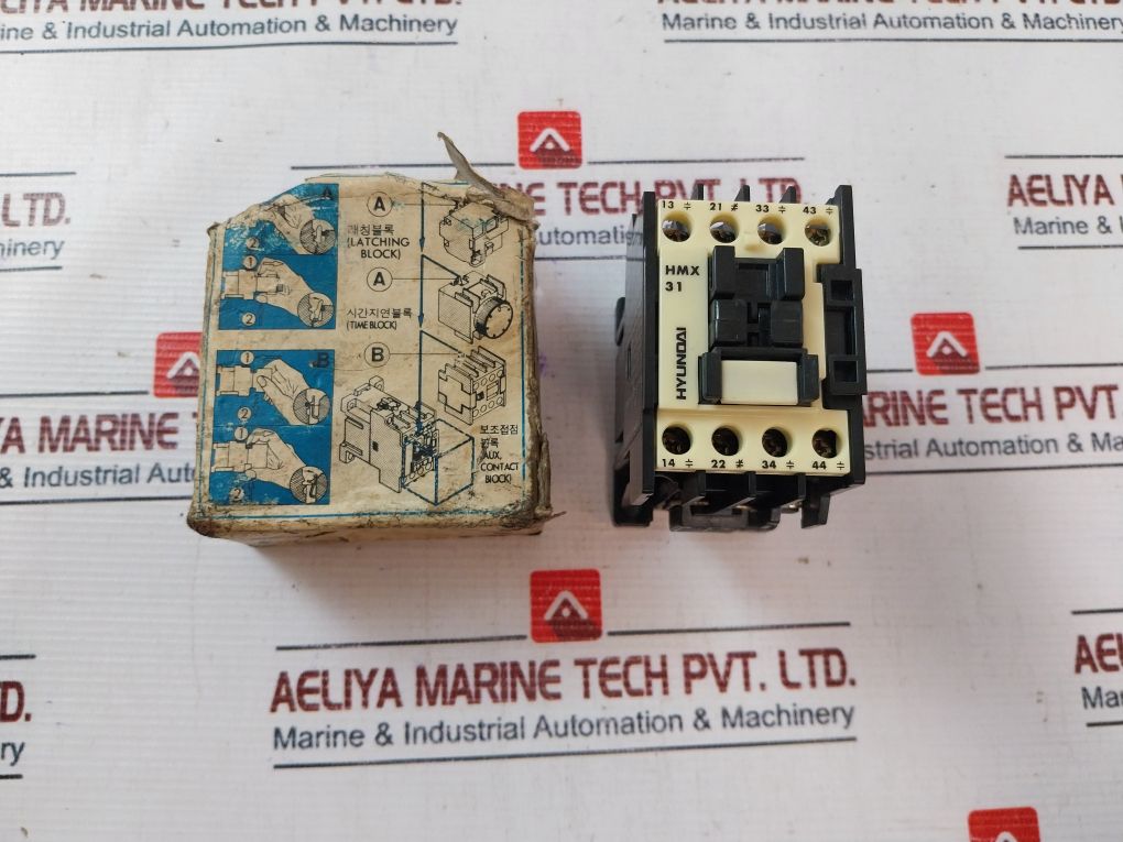Hyundai Hmx 31 Aux. Contact Relay Block 20A 660V Ac