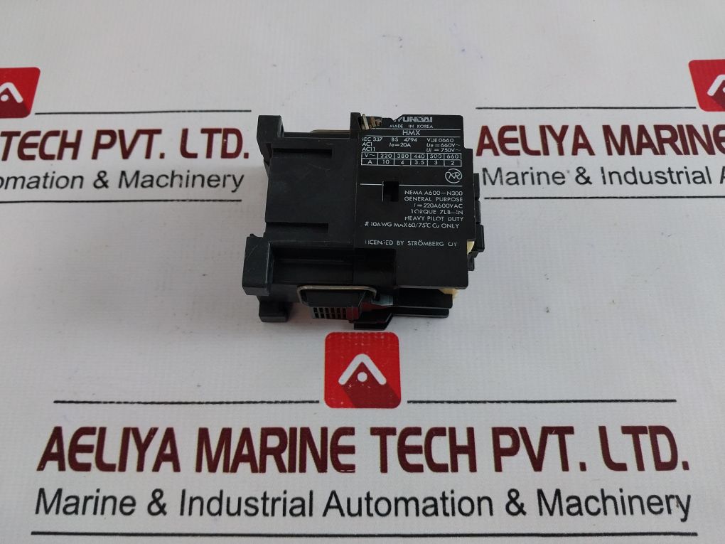 Hyundai Hmx 31 Contactor 200V 50Hz 200…220V 60Hz