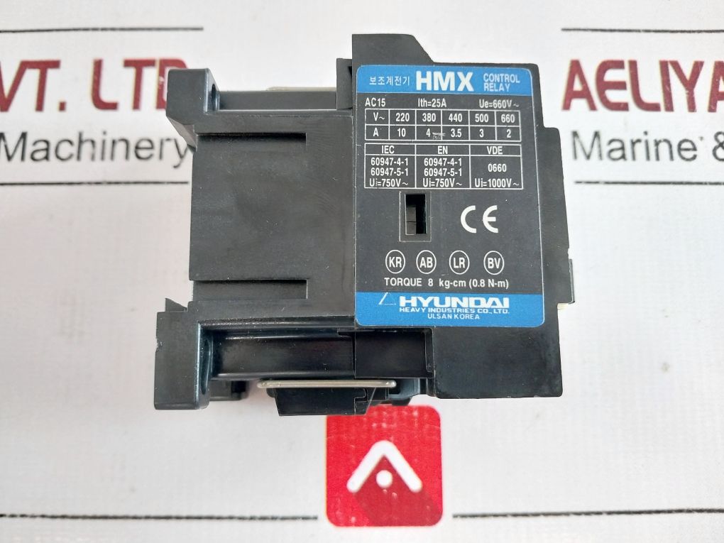Hyundai Hmx 40 Control Relay 230V 60Hz