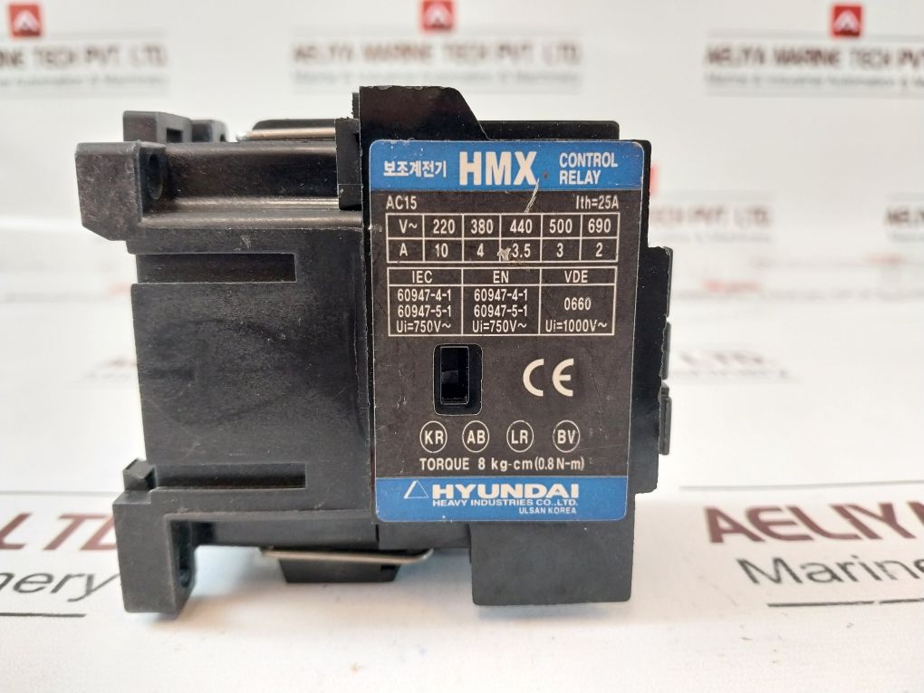 Hyundai Hmx Control Relay 210…230V 60Hz