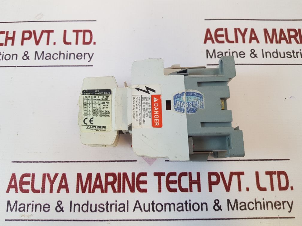 Hyundai Hmx Control Relay With Hiab 11 Aux.Contact Block