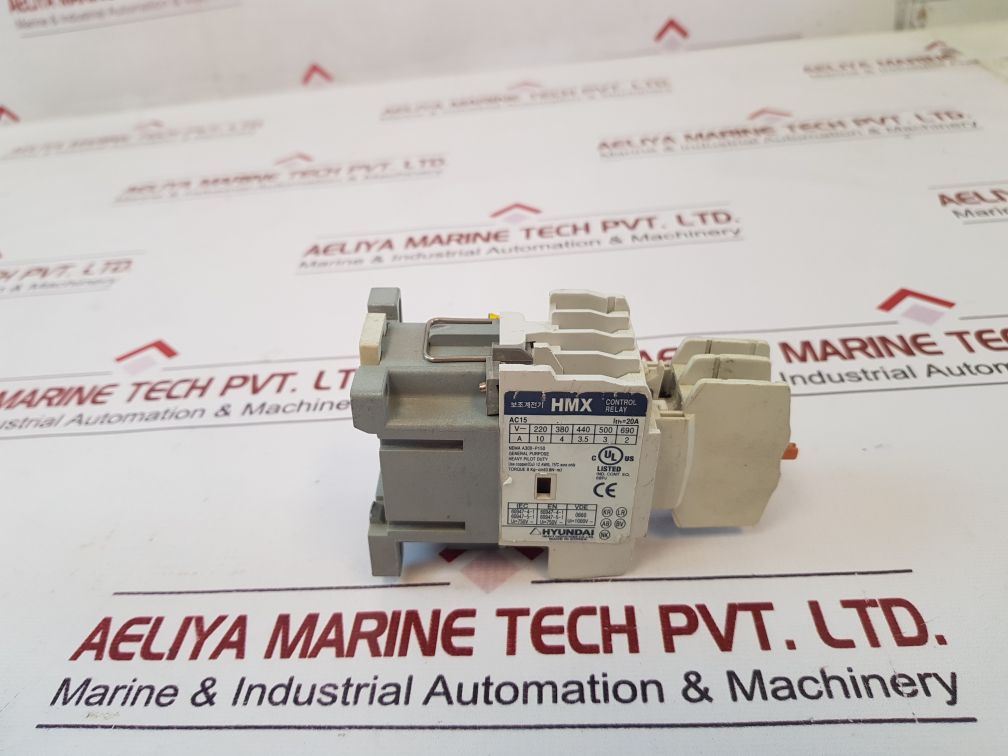 Hyundai Hmx Control Relay With Hiab 11 Aux.Contact Block