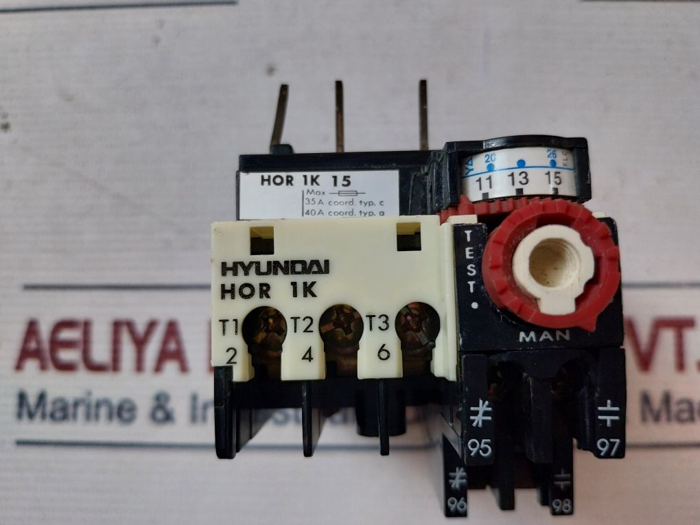 Hyundai Hor 1K 15 Thermal Overcurrent Relay