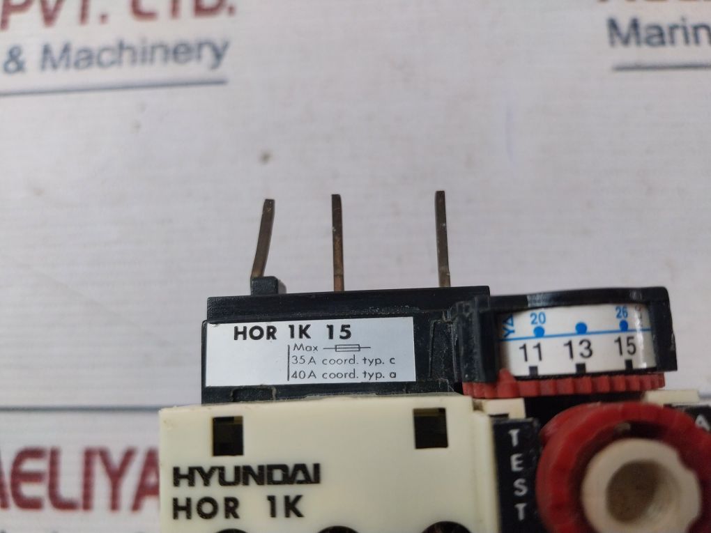 Hyundai Hor 1K 15 Thermal Overcurrent Relay