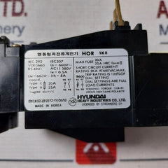 Hyundai Hor 1K Thermal Overload Relay