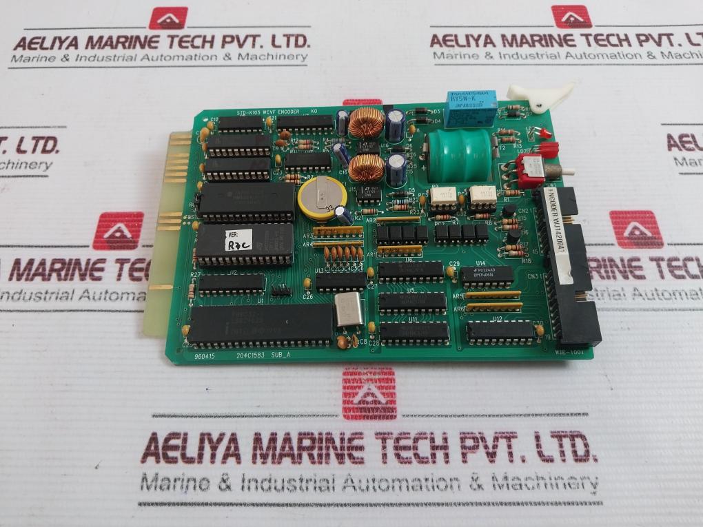 Hyundai Std-k105 Wcvf Encoder Pcb Card