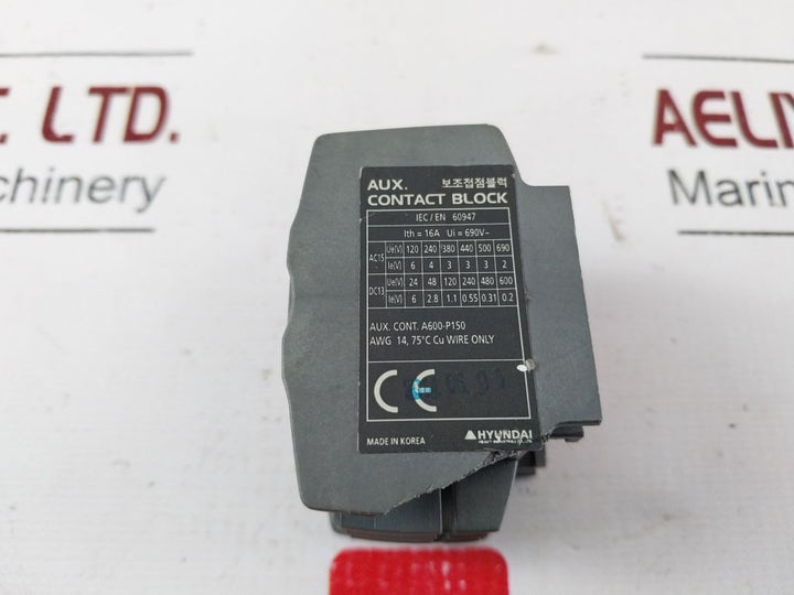 Hyundai Uab 31 Aux.Contact Block