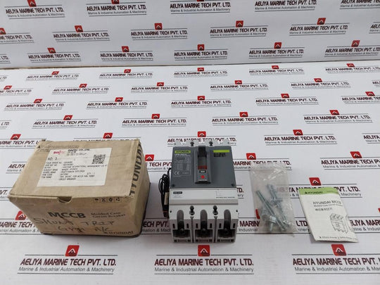Hyundai Upb 1Ooh Molded Case Circuit Breaker 50A Ac 200-230V 50/60 Hz