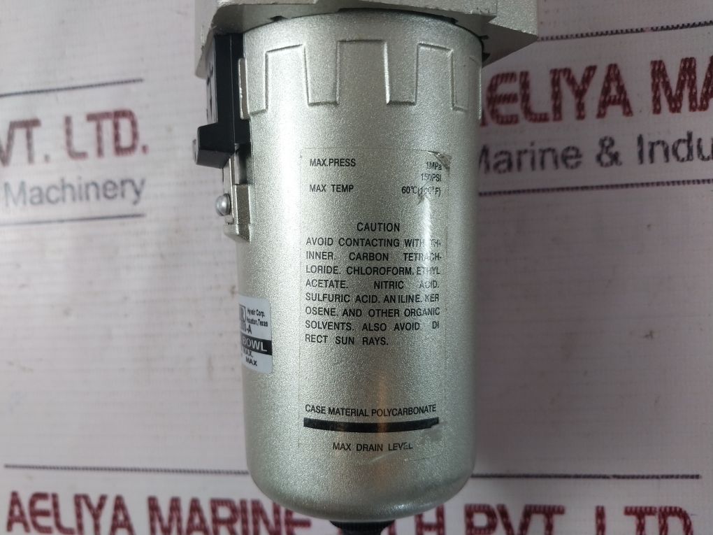 Hyvair 800-a Auto Drain Unit Filter 150 Psi Max