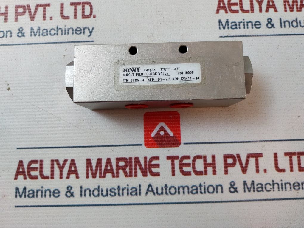 Hyvair Spc5-4-4Fp-d1-2.5 Single Pilot Check Valve