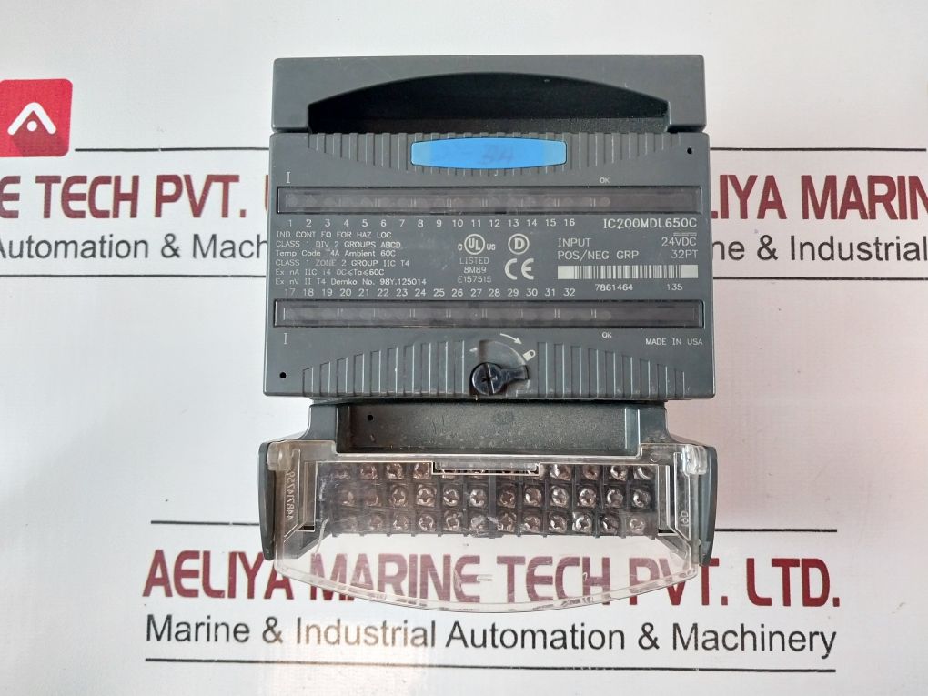 Ge Fanuc Ic200Mdl650C Input Module