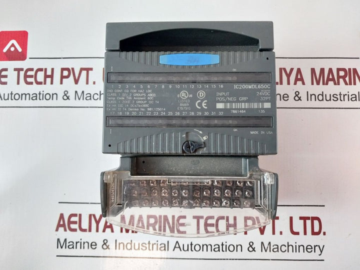 Ge Fanuc Ic200Mdl650C Input Module
