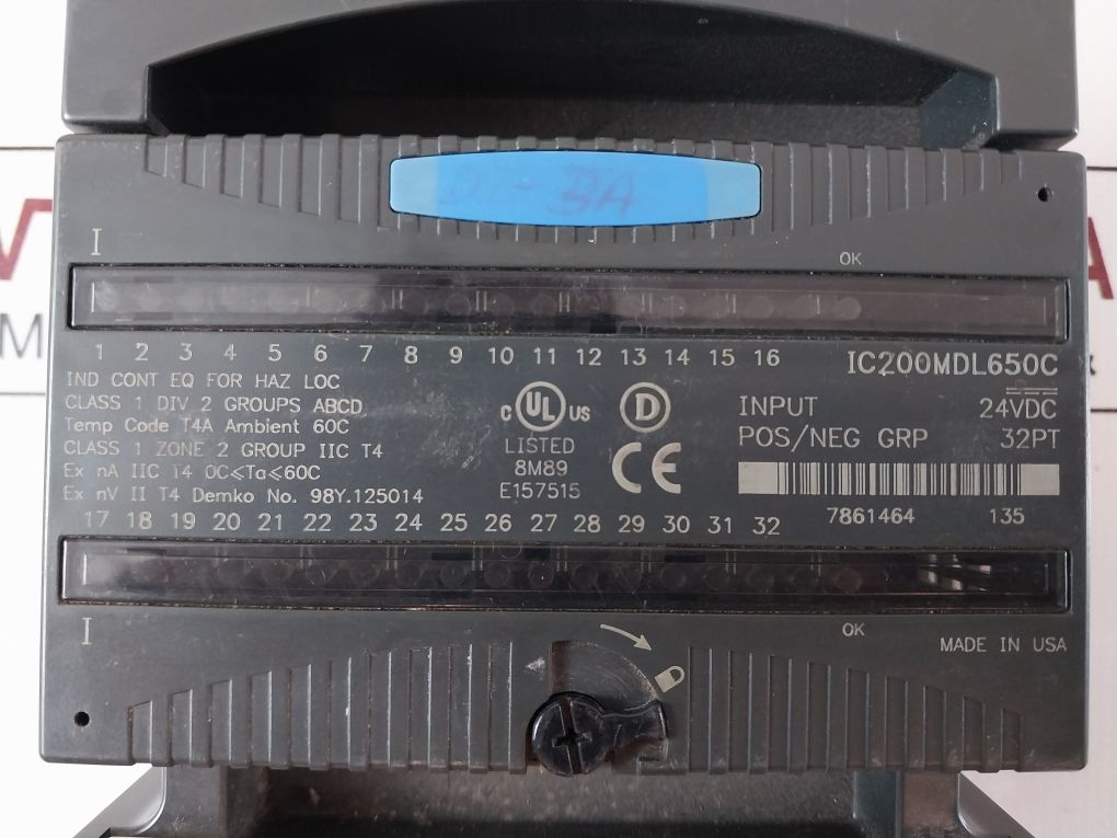 Ge Fanuc Ic200Mdl650C Input Module