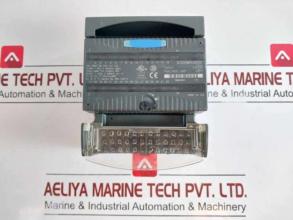 Ge Fanuc Ic200Mdl650C Input Module