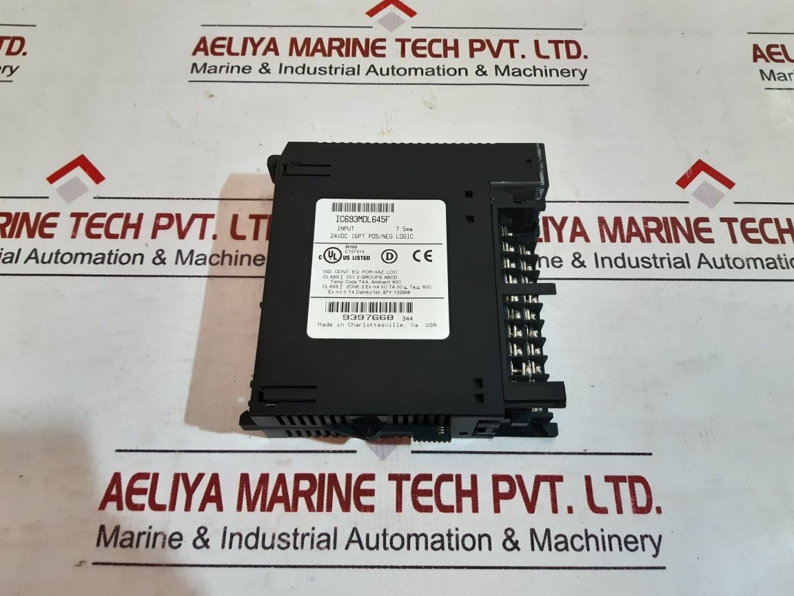 Ge fanuc Ic693Mdl645F 16Pt Pos/Neg Logic Input Module