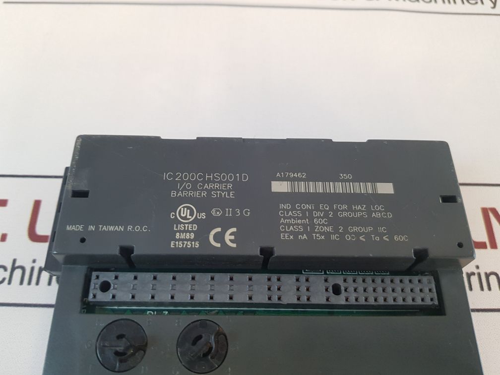 Ic 200C Hs001D I/O Carrier Barrier Style Module Base