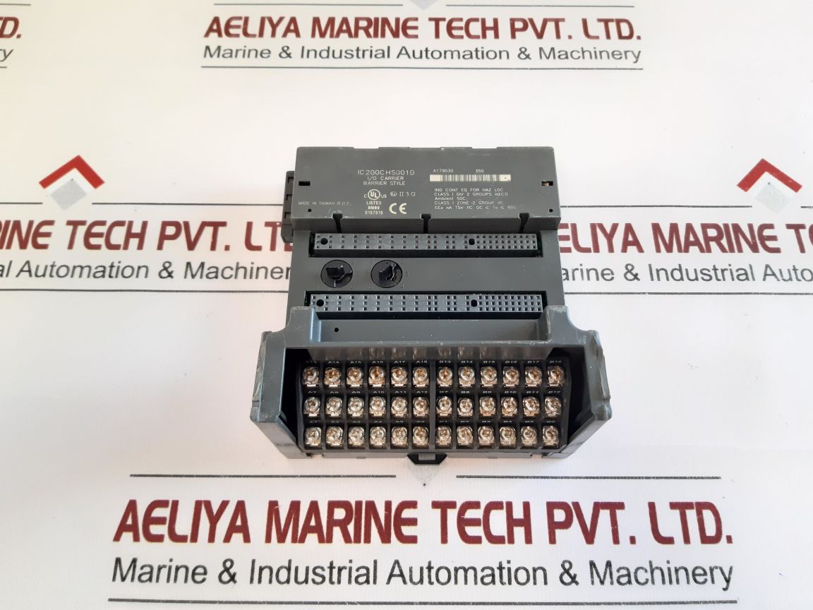 Ic 200C Hs001D I/O Carrier Barrier Style Module Base – Aeliya Marine Tech