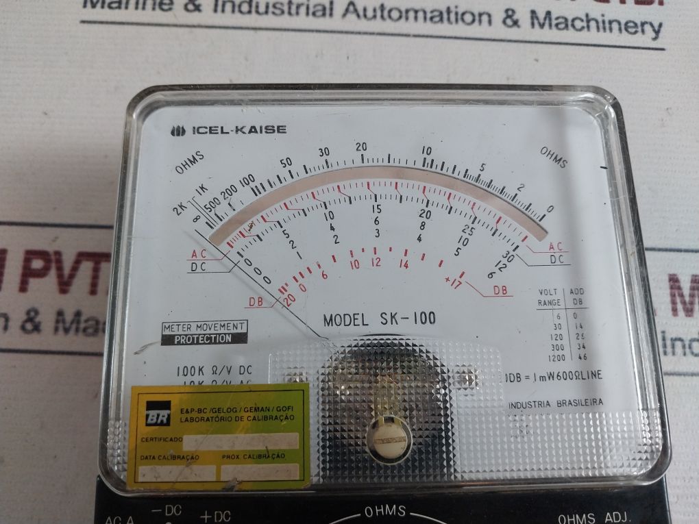 Icel-kaise Sk-100 Analog Multimeter 0 To 30 Ac/Dc