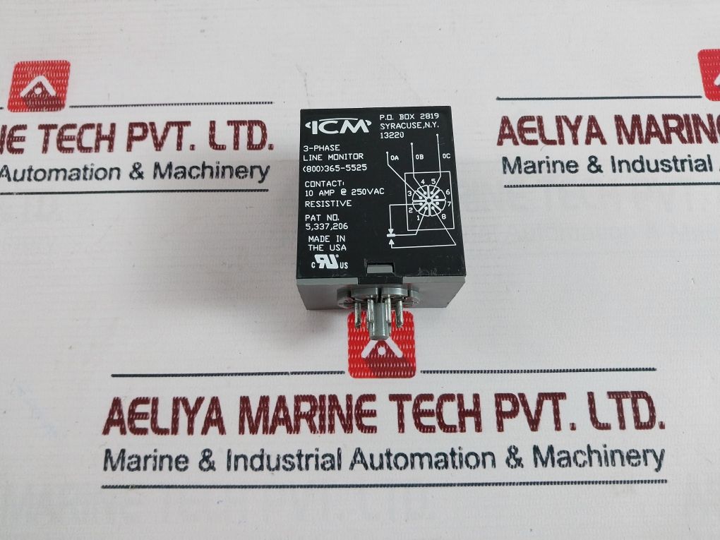 Icm Icm412 3-phase Monitor Control 50Hz-60Hz