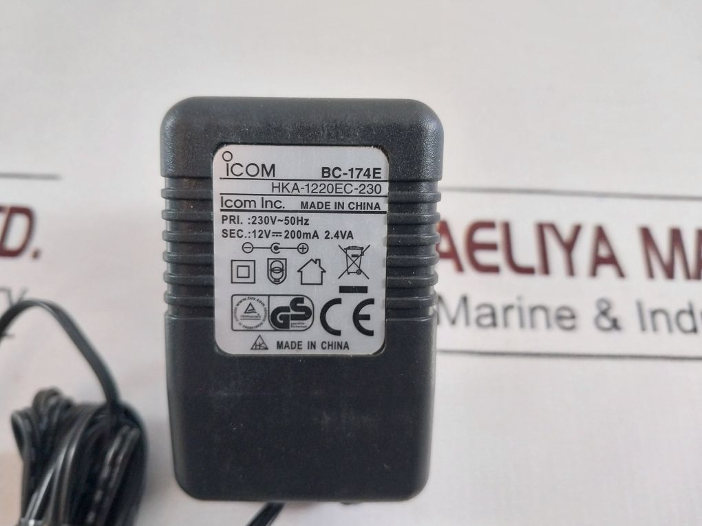 Icom Bc-174E Ac Adapter