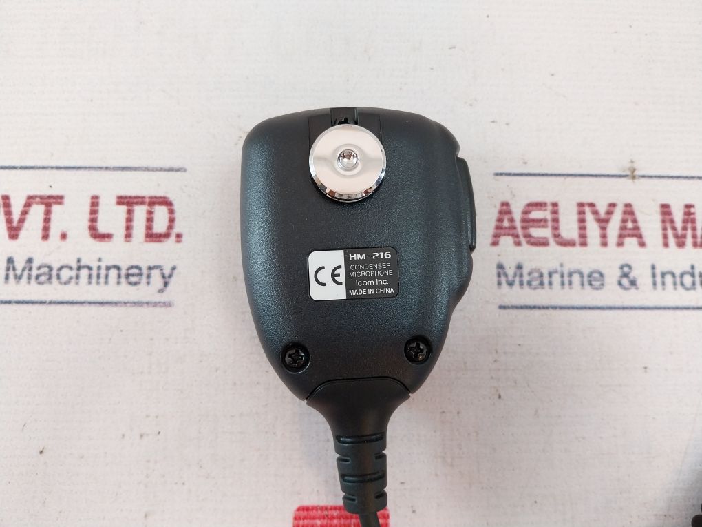 Icom Hm-216 Condenser Microphone