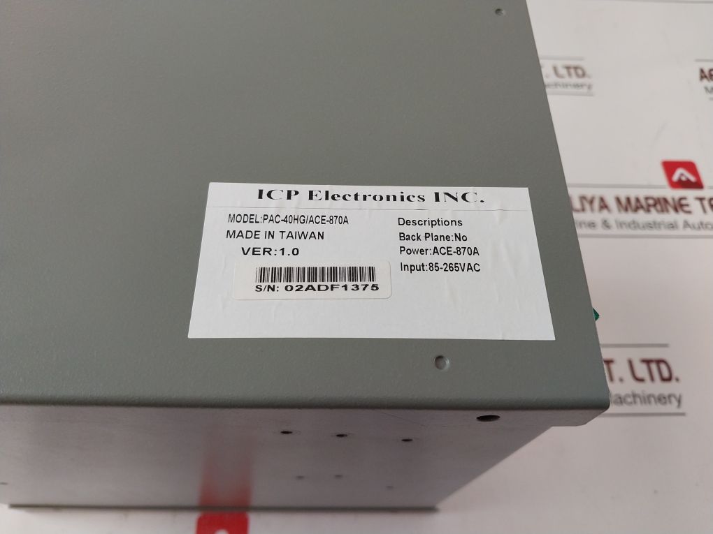 Icp Electronics Virtek Pac-40Hg/Ace-870A Commbox
