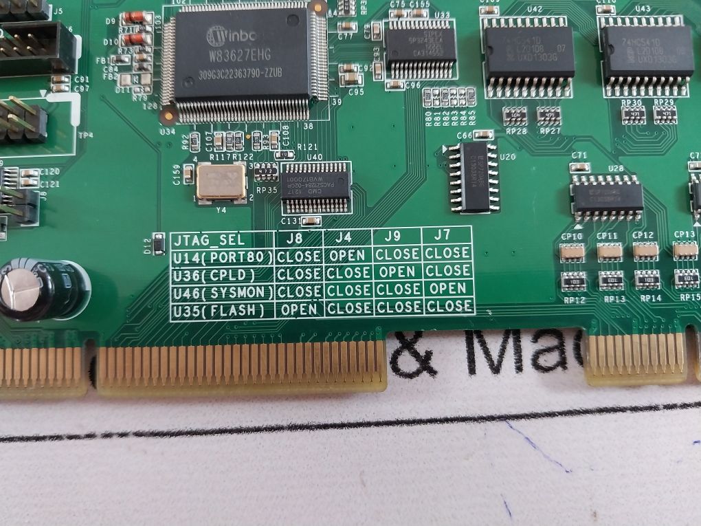 Id-pc4Ie Rev: 3.0 Pcb Card