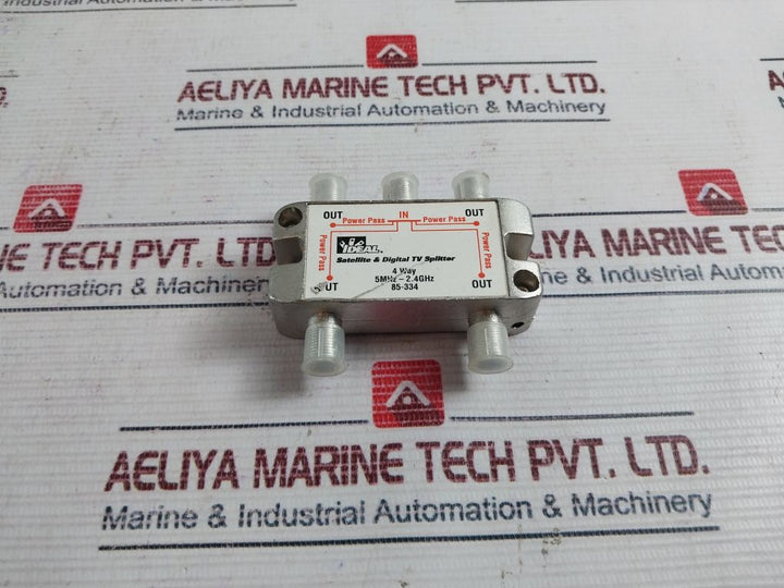 Ideal 85-334 4 Way Satellite & Digital Tv Splitter