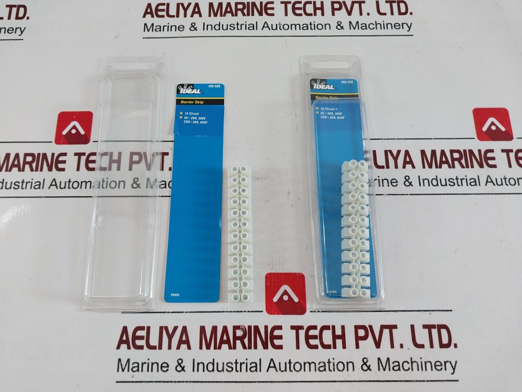 Lot Of 10X Ideal 89-608 Barrier Strip