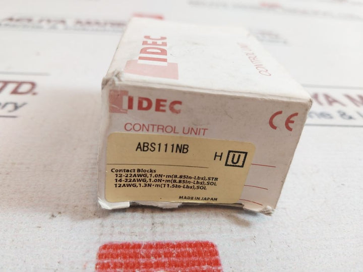 Idec Abs Push Button With Abs111Nb